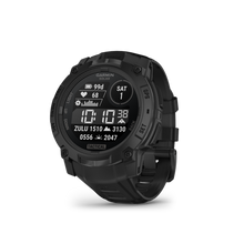Kép betöltése a galériamegjelenítőbe: Garmin | INSTINCT 3, 50mm Solar, Tactical Edition, Fekete, fekete szíjjal (ED)