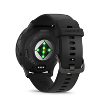Kép betöltése a galériamegjelenítőbe: Garmin | VENU 3 FEKETE, FEKETE KERETTEL, SZILIKON SZÍJJAL