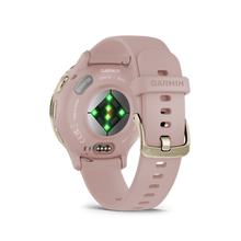 Kép betöltése a galériamegjelenítőbe: Garmin | VENU 3S RÓZSA KRÉMARANY, SZILIKON SZÍJJAL
