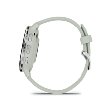 Kép betöltése a galériamegjelenítőbe: Garmin | VENU 3S ZSÁLYA, EZÜST KERETTEL, SZILIKON SZÍJJAL