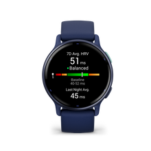 Lade das Bild in den Galerie-Viewer, Garmin | VÍVOACTIVE 5 KÉK, SZILIKON SZÍJJAL