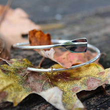 Load image into Gallery viewer, Rowing bangle - bent bard blade | Strokeside Designs