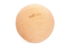 Load image into Gallery viewer, Masszázs golyó - bükkfa, 10 cm | rollholz