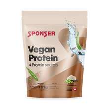 Kép betöltése a galériamegjelenítőbe: Sponser Vegan Protein fehérjepor 480g, natúr
