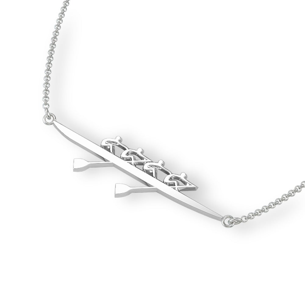 Rowing necklace - four | Strokeside Designs
