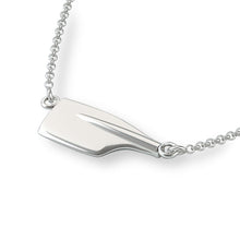 Load image into Gallery viewer, Rowing necklace - Paddle feather | Strokeside Designs
