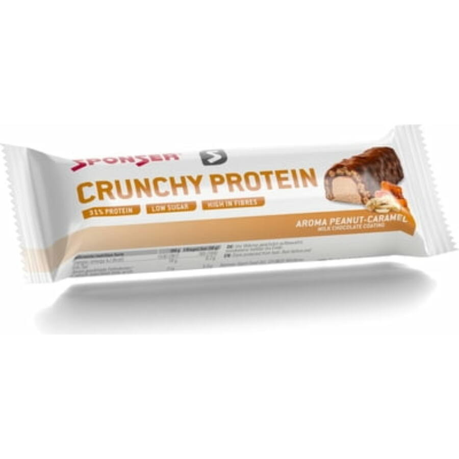 Sponsor Crunchy Protein Proteinriegel 50g, Haselnuss-Karamell